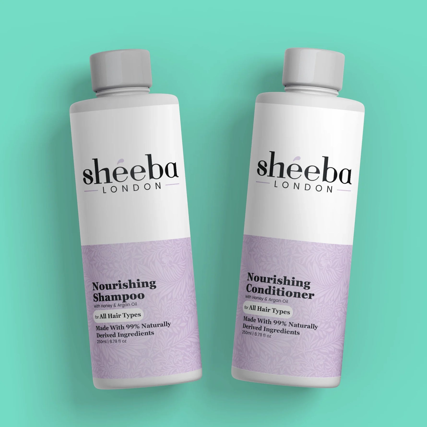 Sulphate-Free Shampoo & Conditioner Set with Argan Oil - Shéeba London