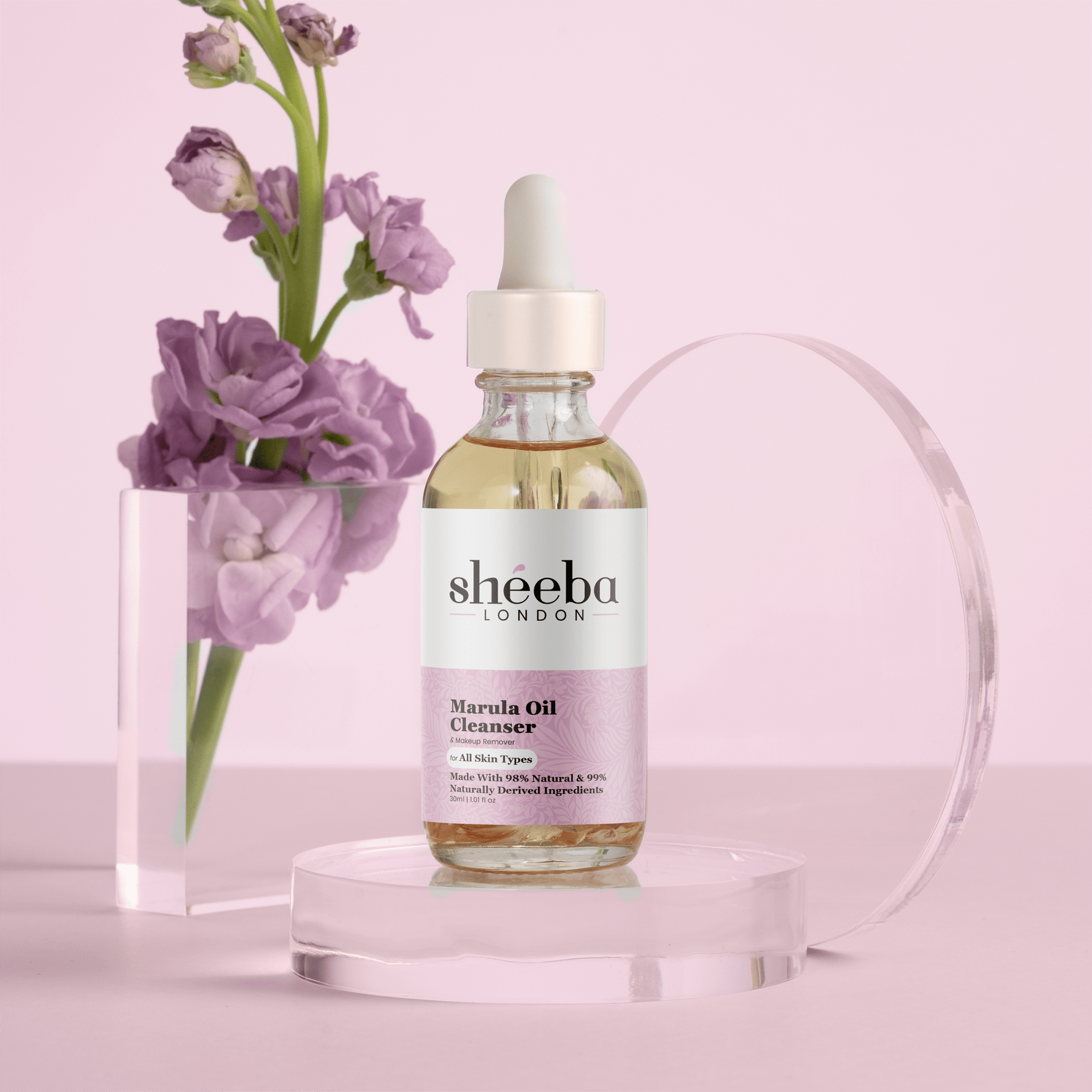 Marula Oil Cleanser & Makeup Remover - Shéeba London