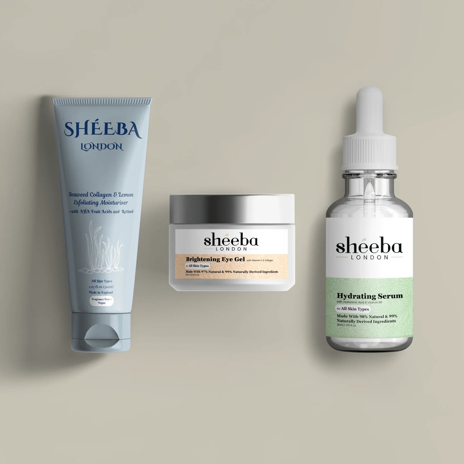 Anti-Ageing Skincare Trio - Shéeba London